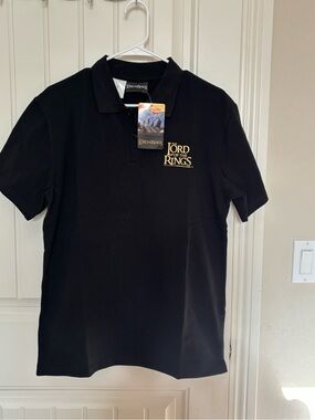 Lord of the Rings Men's Black Polo Shirt